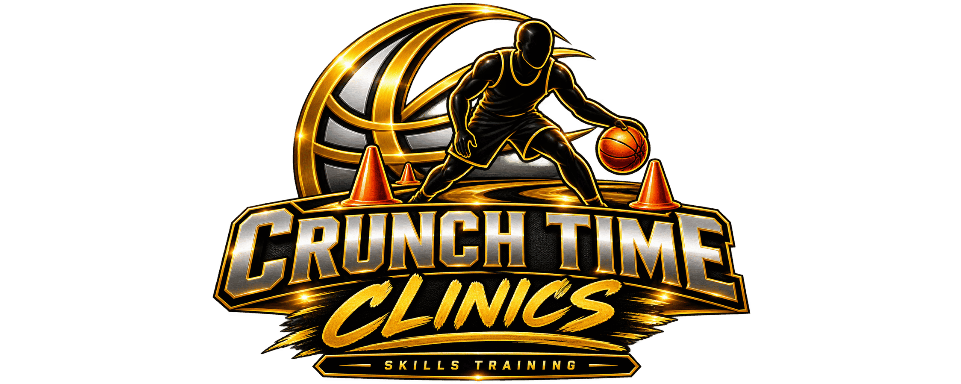 Crunch Time Basketball Logo