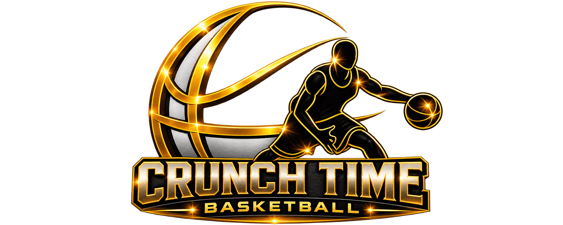 Crunch Time Basketball Logo